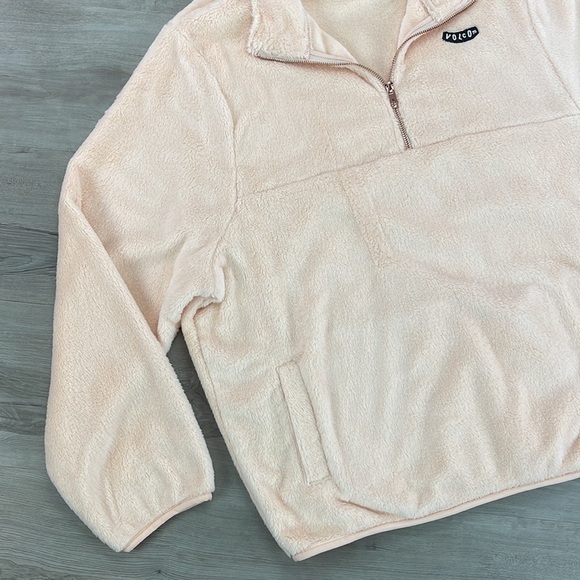 🔆VOLCOM🔆 PHEELIN PHUZZY COZY SOFT JACKET - Picture 9 of 17